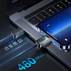 Joyroom A4 Laidas USB-C / Lightning 20W 1.2m su ekranu - juodas -- Cell phone cables