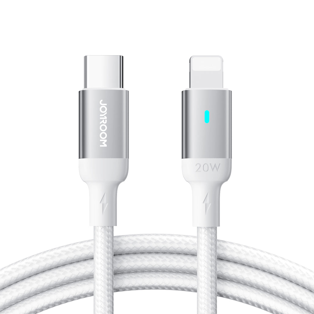 Joyroom Extraordinary Series A10 Laidas Lightning / USB-C PD 20W 1.2 m - baltas