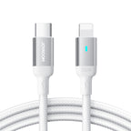 Joyroom Extraordinary Series A10 Laidas Lightning / USB-C PD 20W 1.2 m - baltas