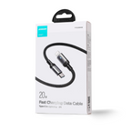 Joyroom Extraordinary Series A10 Laidas Lightning / USB-C PD 20W 1.2 m - juodas