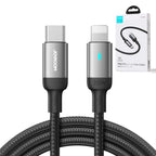 Joyroom Extraordinary Series A10 Laidas Lightning / USB-C PD 20W 1.2 m - juodas