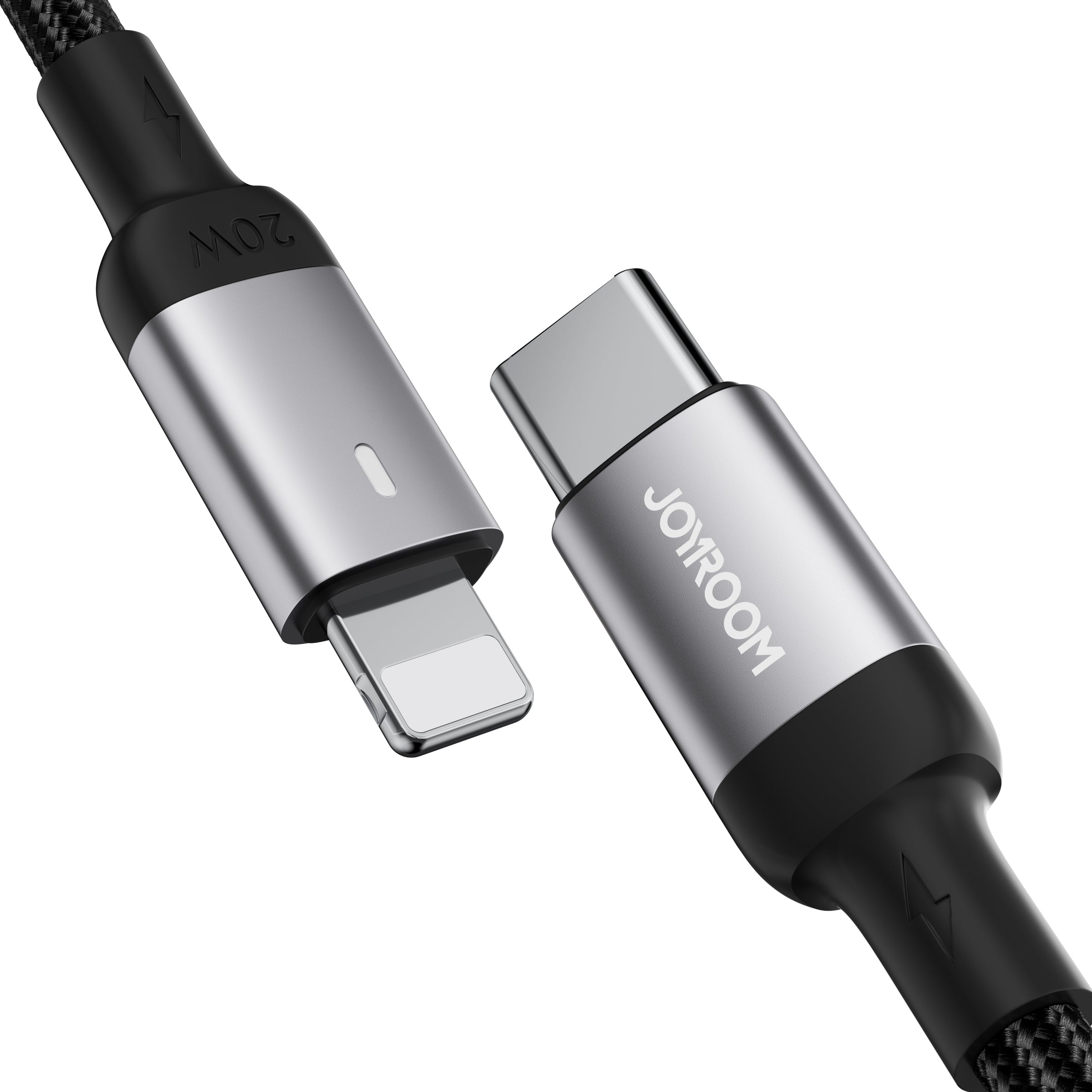 Joyroom Extraordinary Series A10 Laidas Lightning / USB-C PD 20W 1.2 m - juodas