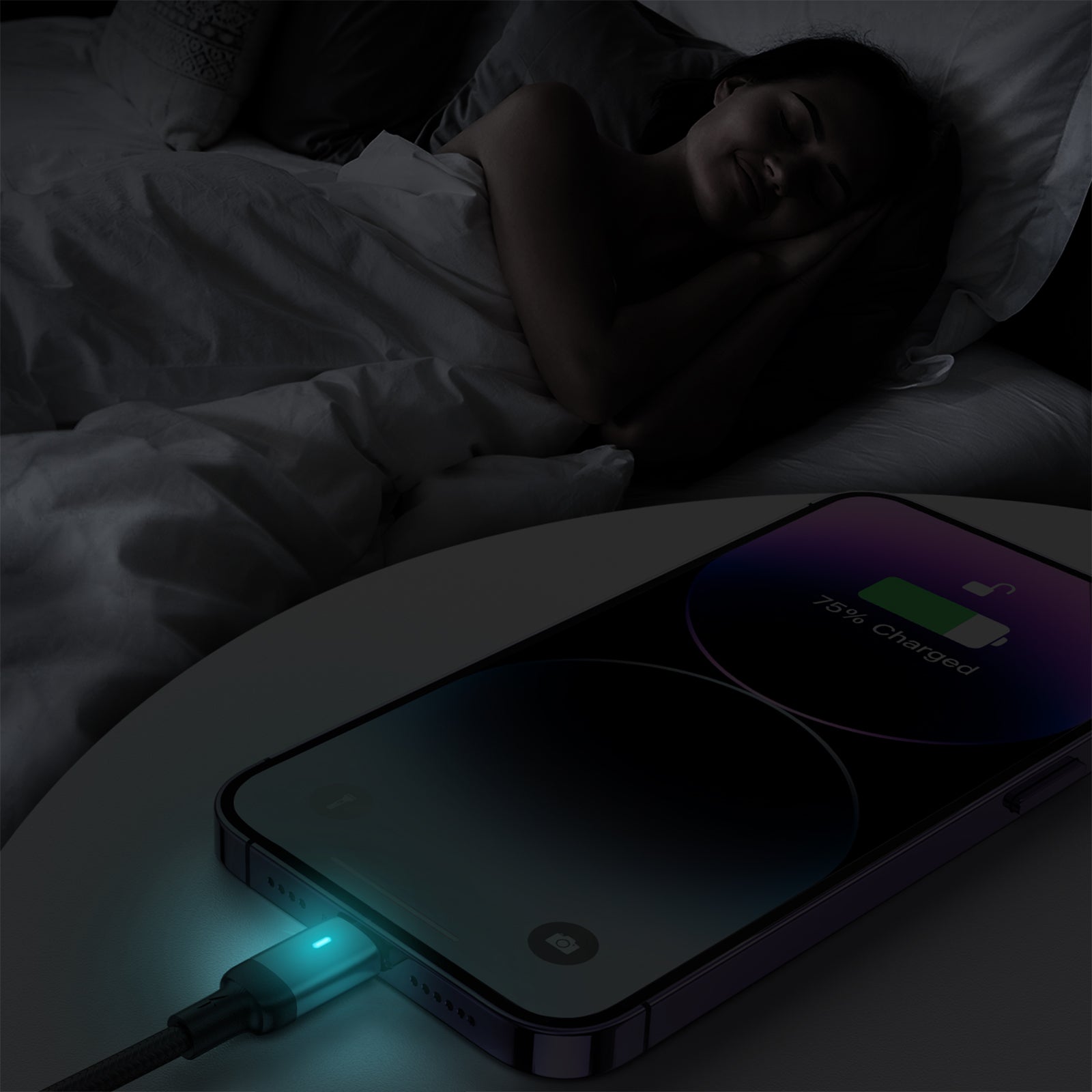 Joyroom Extraordinary Series A10 Laidas Lightning / USB-C PD 20W 1.2 m - juodas