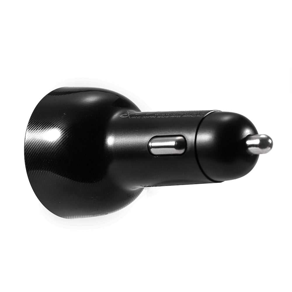 Joyroom Automobilinis įkroviklis 70W su 3 jungtimis: USB, 2 x USB C, juodas (JR-CL26)