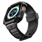 Spigen Rugged Armor Pro dirželis Apple Watch Ultra 49 mm – juodas