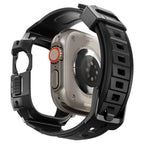 Spigen Rugged Armor Pro dirželis Apple Watch Ultra 49 mm – juodas