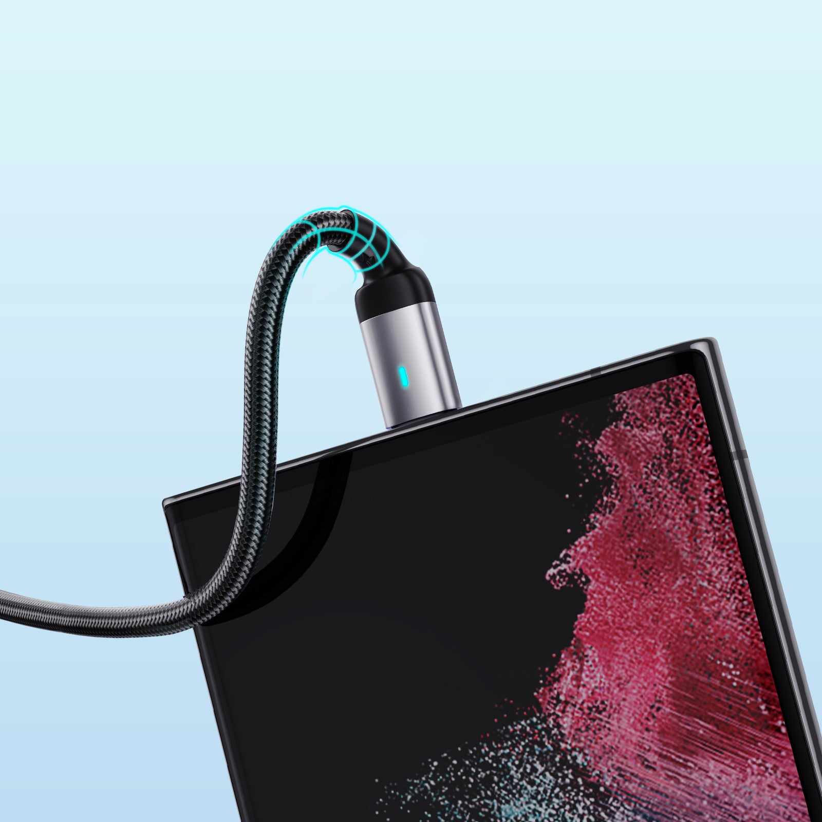Joyroom Extraordinary Series A10 Laidas USB-A / USB-C 3A 1.2 m - juodas