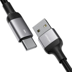Joyroom Extraordinary Series A10 Laidas USB-A / USB-C 3A 1.2 m - juodas