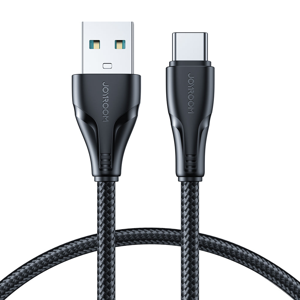 Joyroom Surpass Series A11 USB-A / USB-C 3A laidas 1.2 m - juodas