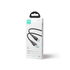 Joyroom Surpass Series A11 USB-A / USB-C 3A laidas 1.2 m - juodas