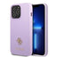 Guess Saffiano 4G dėklas iPhone 13/13 Pro – violetinis