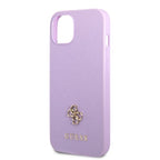Guess Saffiano dėklas iPhone 13 mini – violetinis -- iPhone 13 Mini