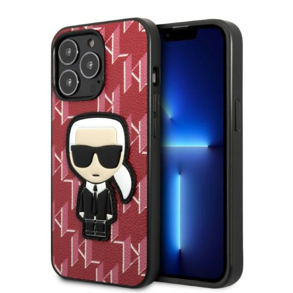 Karl Lagerfeld dėklas iPhone 13 / 13 Pro – raudonas -- iPhone 13