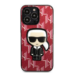 Karl Lagerfeld dėklas iPhone 13 / 13 Pro – raudonas -- iPhone 13