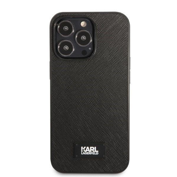 Karl Lagerfeld dėklas iPhone 13/13 Pro 6,1" – juodas