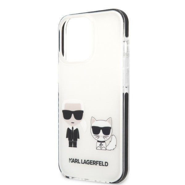 Karl Lagerfeld dėklas iPhone 13 Pro/13 – baltas