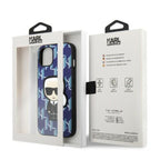 Karl Lagerfeld dėklas iPhone 13 – mėlynas
