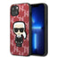 Karl Lagerfeld dėklas iPhone 13 – raudonas hardcase