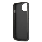 Deklas Karl Lagerfeld KLHCP13MSFMP2K iPhone 13 6.1" hardcase juodas/juodas Saffiano Plaque -- iPhone 13
