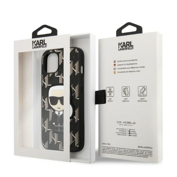 Karl Lagerfeld dėklas iPhone 13 mini – juodas