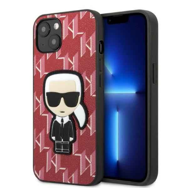 Karl Lagerfeld dėklas iPhone 13 mini – raudonas