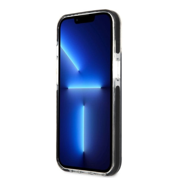 Karl Lagerfeld dėklas iPhone 13 mini – juodas, Choupette