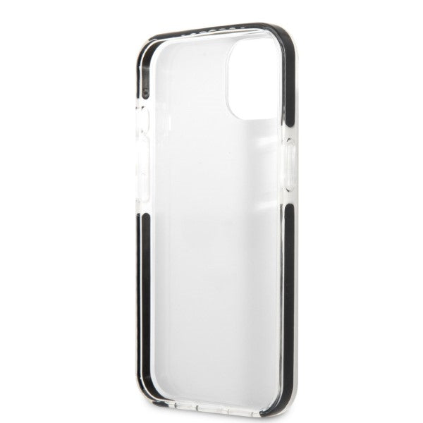 Karl Lagerfeld Karl & Choupette dėklas iPhone 13 mini – baltas