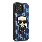 Karl Lagerfeld dėklas iPhone 13 Pro Max – mėlynas