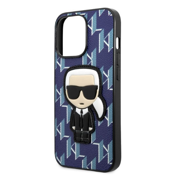 Karl Lagerfeld dėklas iPhone 13 Pro Max – mėlynas