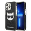 Karl Lagerfeld Choupette dėklas iPhone 13 Pro Max – juodas