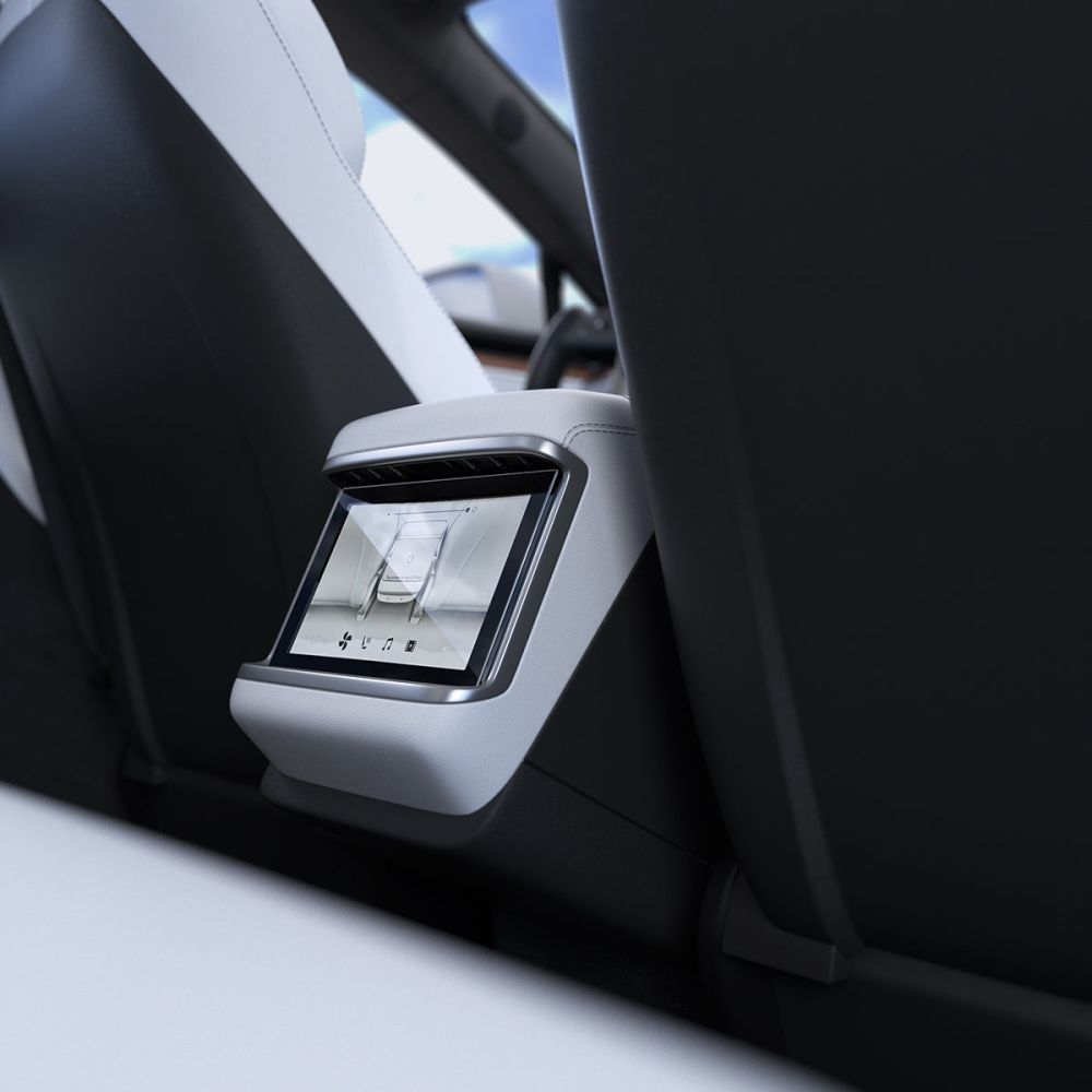 Spigen Glas.TR Slim grūdintas stiklas Tesla Model X/S – juodas -- Tesla Model X 2022 / Model S 2021