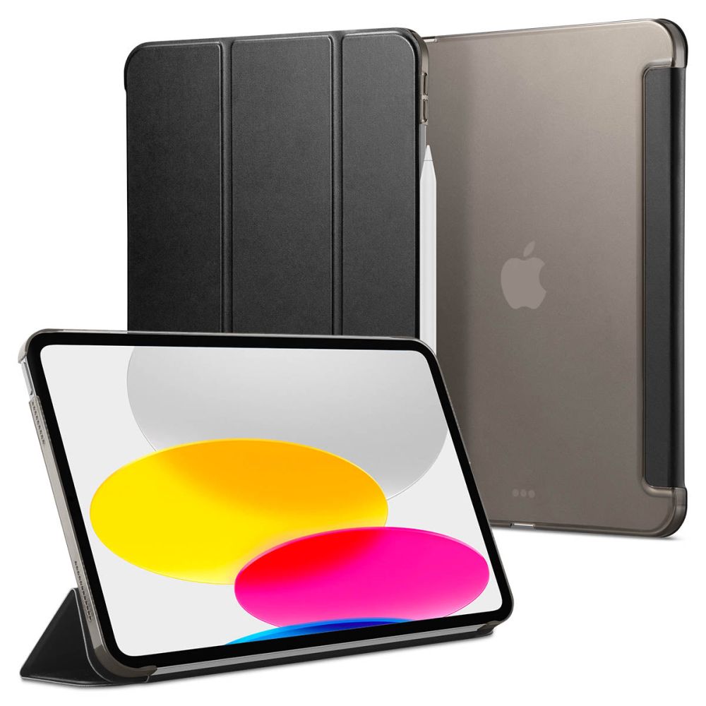 Spigen Smart Fold dėklas iPad 10,9" (2022) – juodas