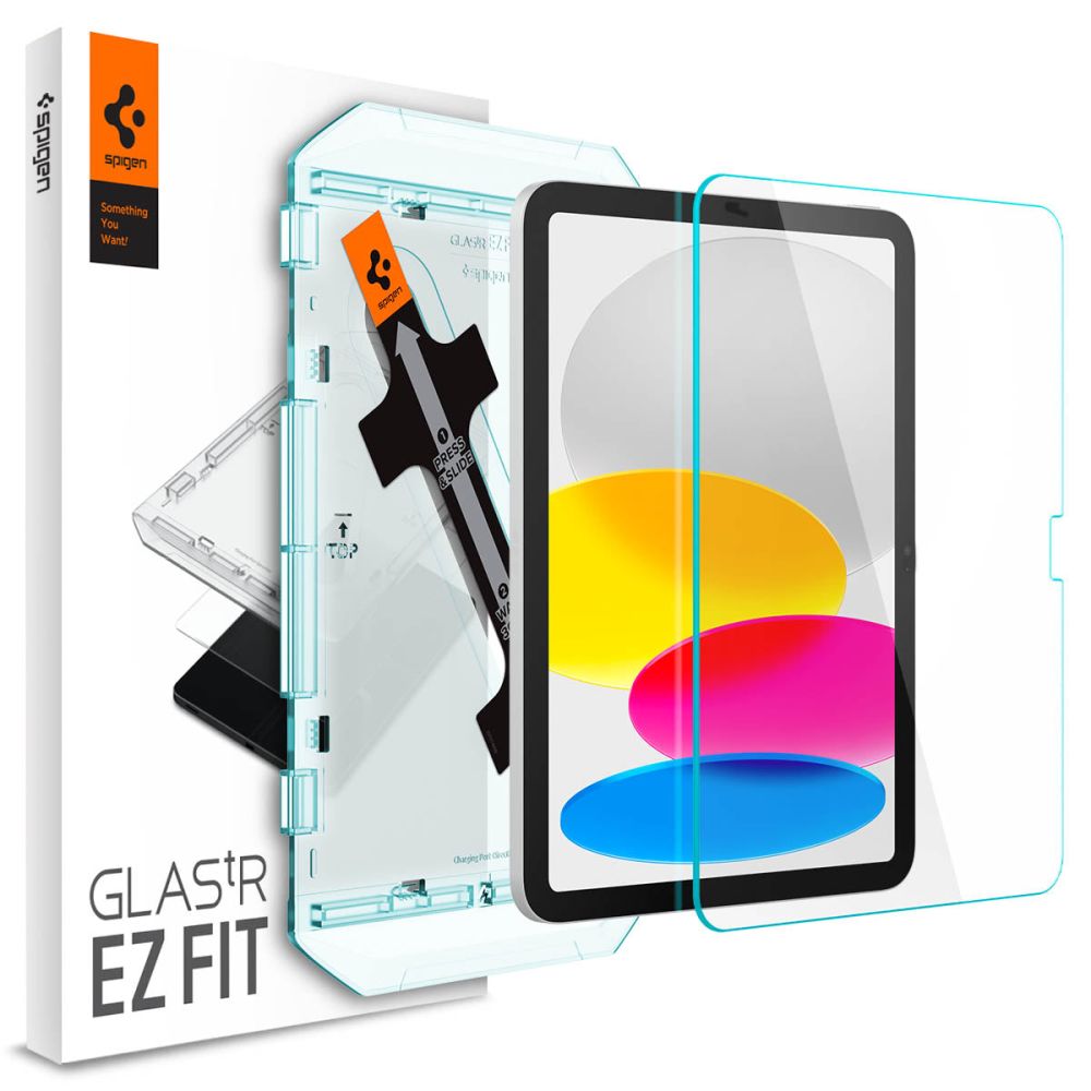 Spigen grūdintas stiklas iPad 10.9" (2022) – EZ Fit -- iPad 10 (2022)