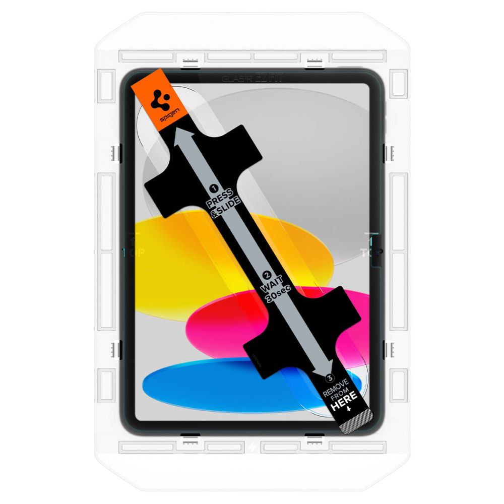 Spigen grūdintas stiklas iPad 10.9" (2022) – EZ Fit -- iPad 10 (2022)