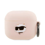 Karl Lagerfeld silikoninis dėklas AirPods 3 – rožinis
