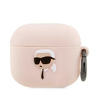 Karl Lagerfeld silikoninis dėklas AirPods 3 – rožinis