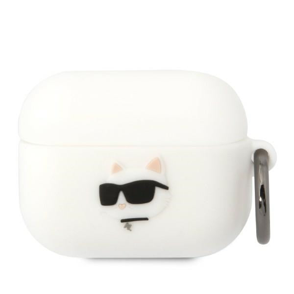Karl Lagerfeld dėklas AirPods Pro – baltas