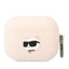 Karl Lagerfeld silikoninis dėklas AirPods Pro – rožinis -- AirPods Pro
