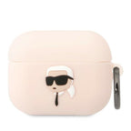 Karl Lagerfeld AirPods Pro dėklas – rožinis