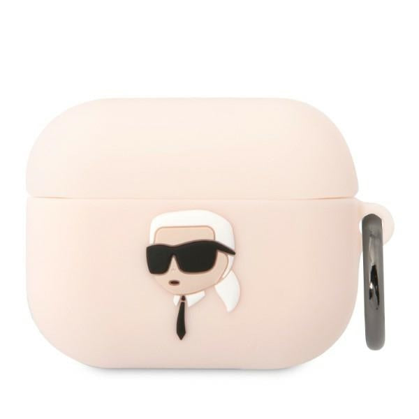Karl Lagerfeld AirPods Pro dėklas – rožinis