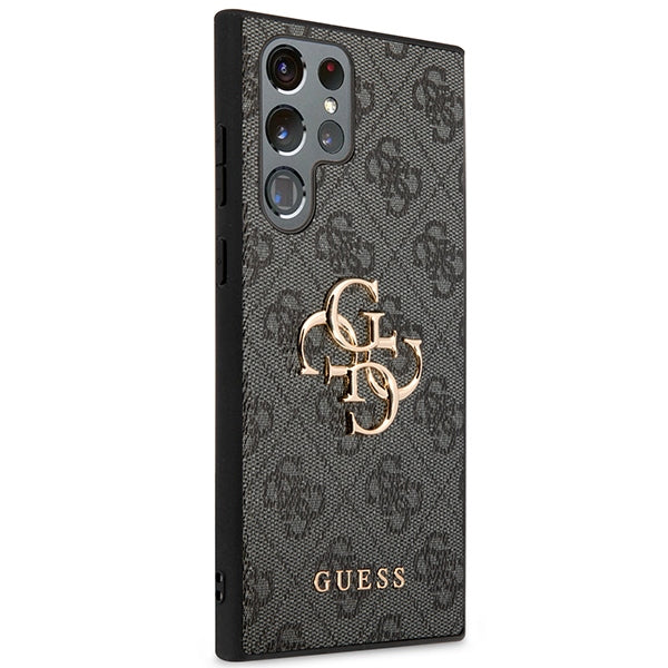Guess dėklas Samsung Galaxy S23 Ultra – pilkas