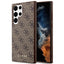 Guess 4G dėklas Samsung Galaxy S23 Ultra – rudas