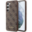 Guess 4G dėklas Samsung Galaxy S23 – rudas