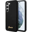 Guess silikoninis dėklas Galaxy S23 – juodas