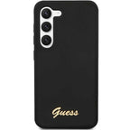 Guess silikoninis dėklas Galaxy S23 – juodas