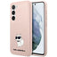 Karl Lagerfeld silikoninis dėklas Samsung Galaxy S23+ – rožinis