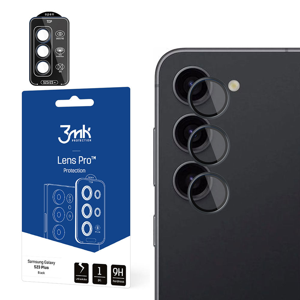 Samsung Galaxy S23+ – 3mk Lens Protection Pro Black