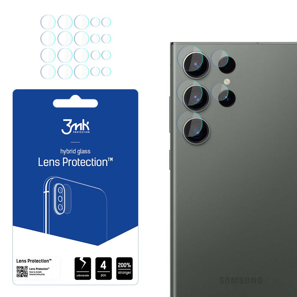 Samsung Galaxy S23 Ultra – 3mk Lens Protection™ -- Samsung Galaxy S23 Ultra