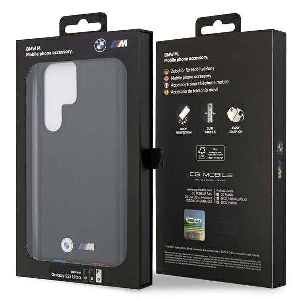 BMW odinis dėklas Samsung Galaxy S23 Ultra – juodas