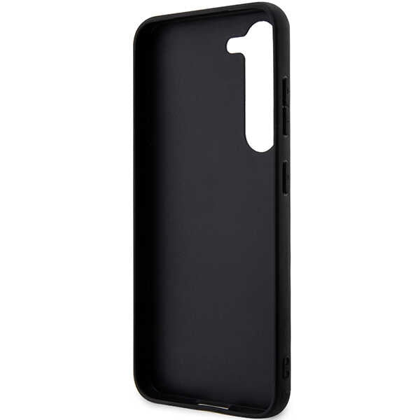 Ferrari Hot Stamp Lines dėklas Samsung Galaxy S23+ – juodas